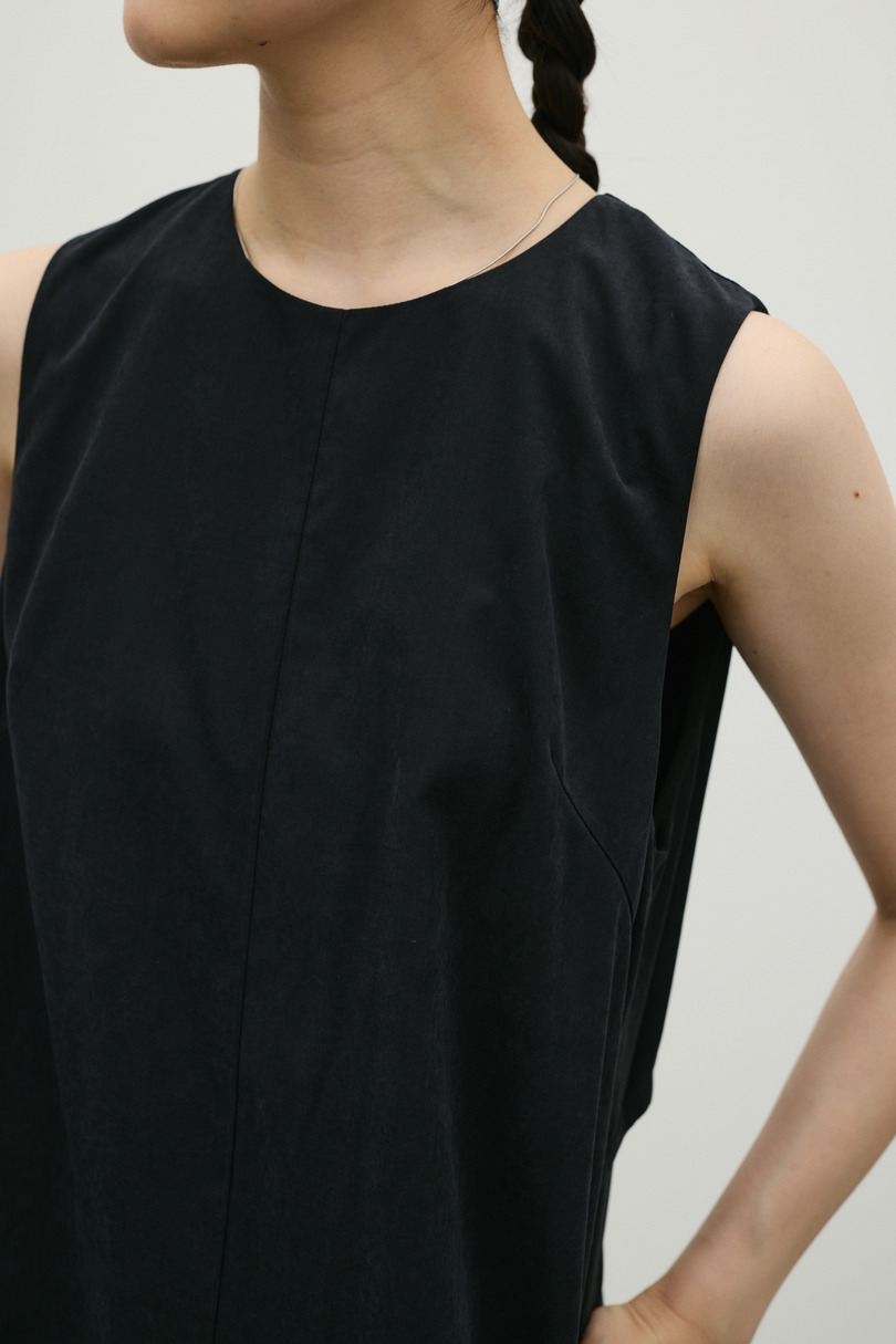 マットサテンバックオープンワンピース 詳細画像 BLK 7