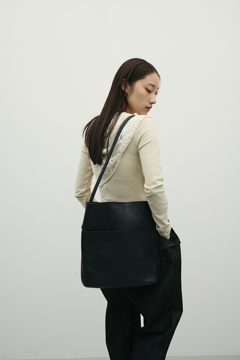 ワンハンドルトートバッグ 詳細画像 BLK 2