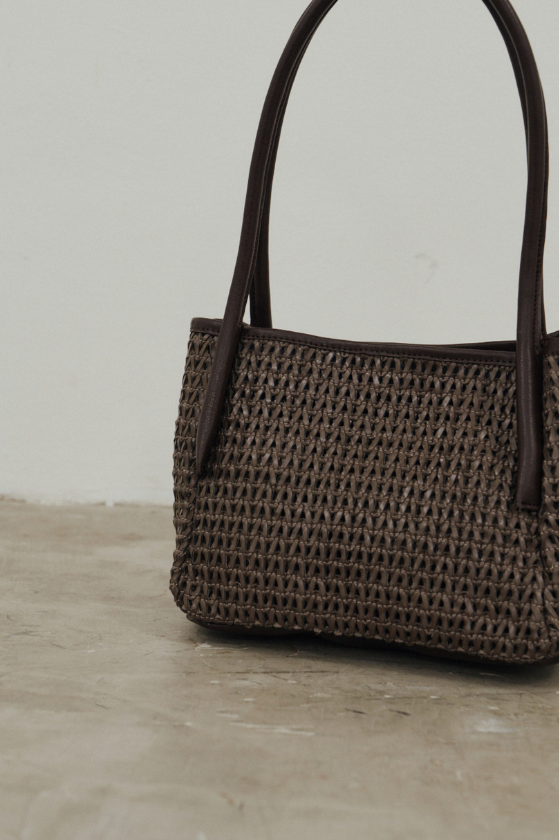 メッシュスクエアバッグ 詳細画像 BRN 4