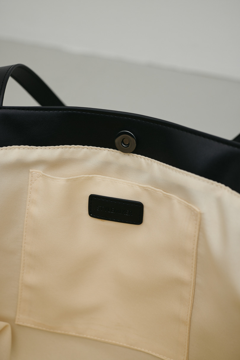 キャンバス2WAYトートバッグ 詳細画像 BLK 10