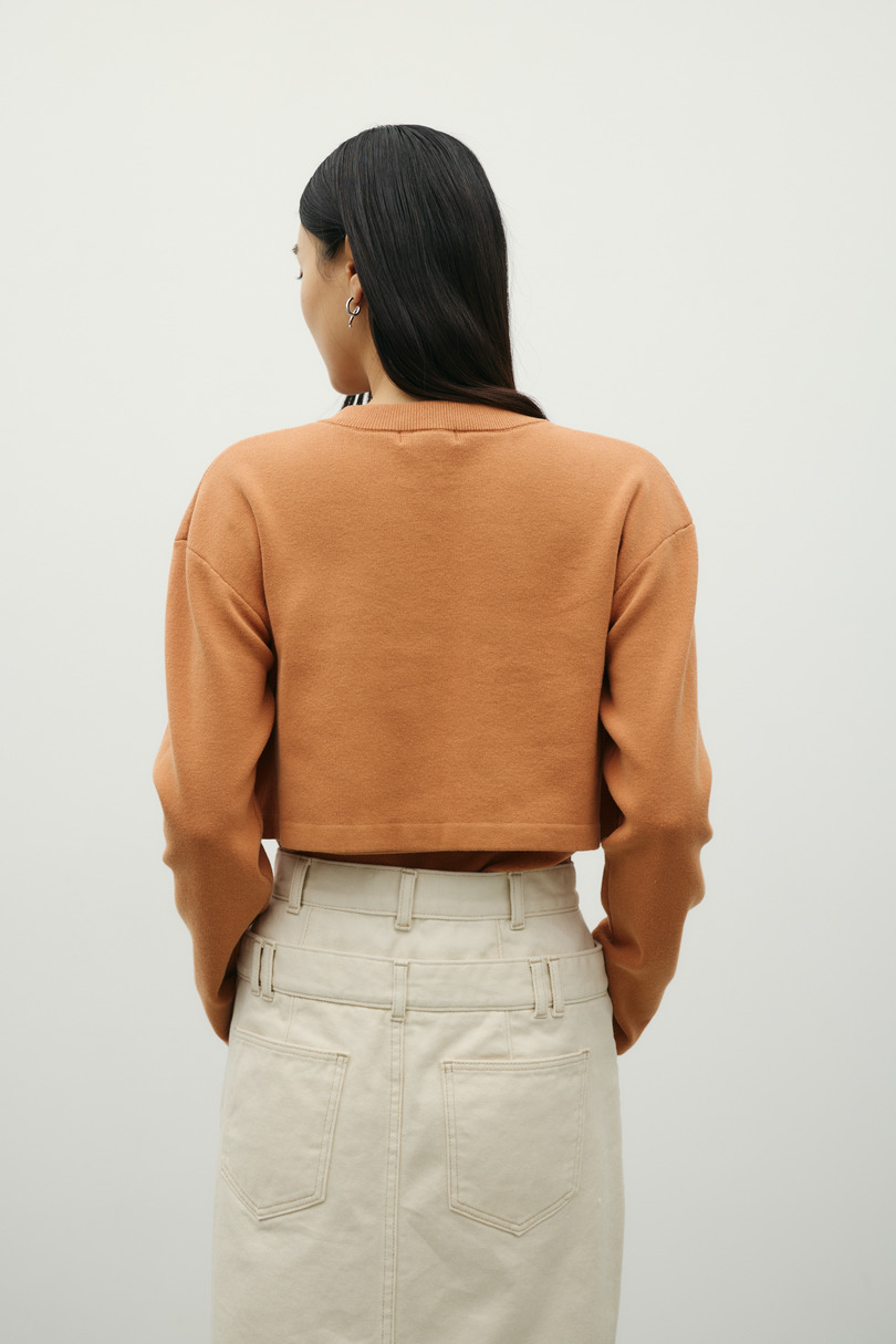 レイヤードニットカーデ 詳細画像 ORG 5