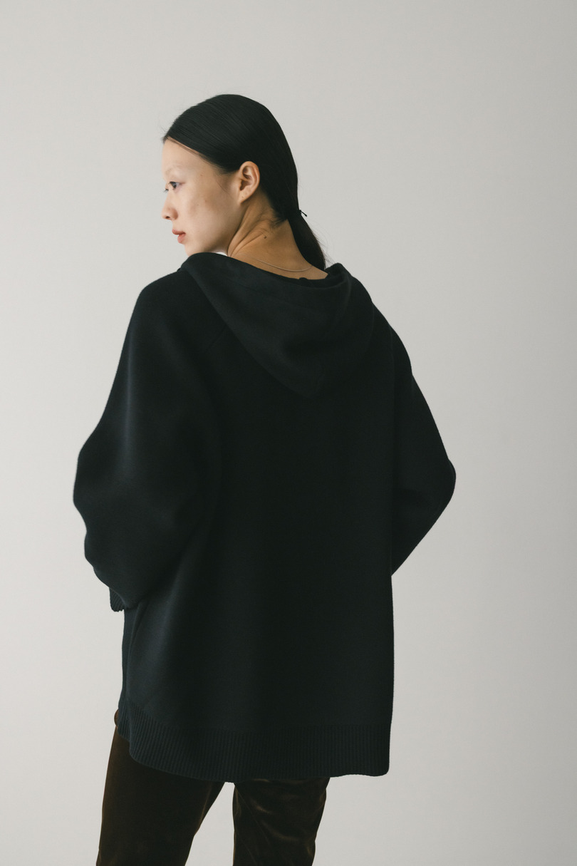 ルーズニットフーディー 詳細画像 BLK 5
