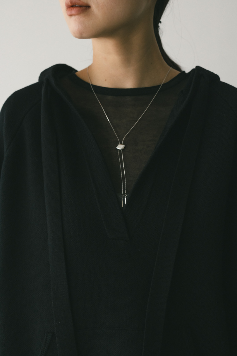 ルーズニットフーディー 詳細画像 BLK 6