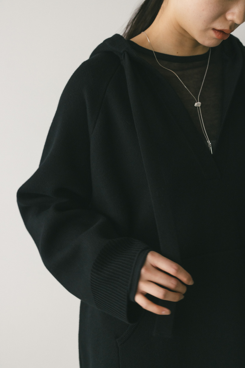 ルーズニットフーディー 詳細画像 BLK 8