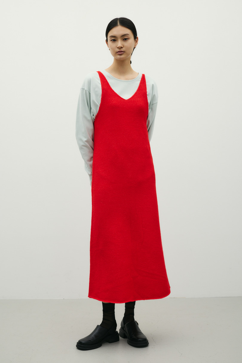 2WAYニットキャミワンピース