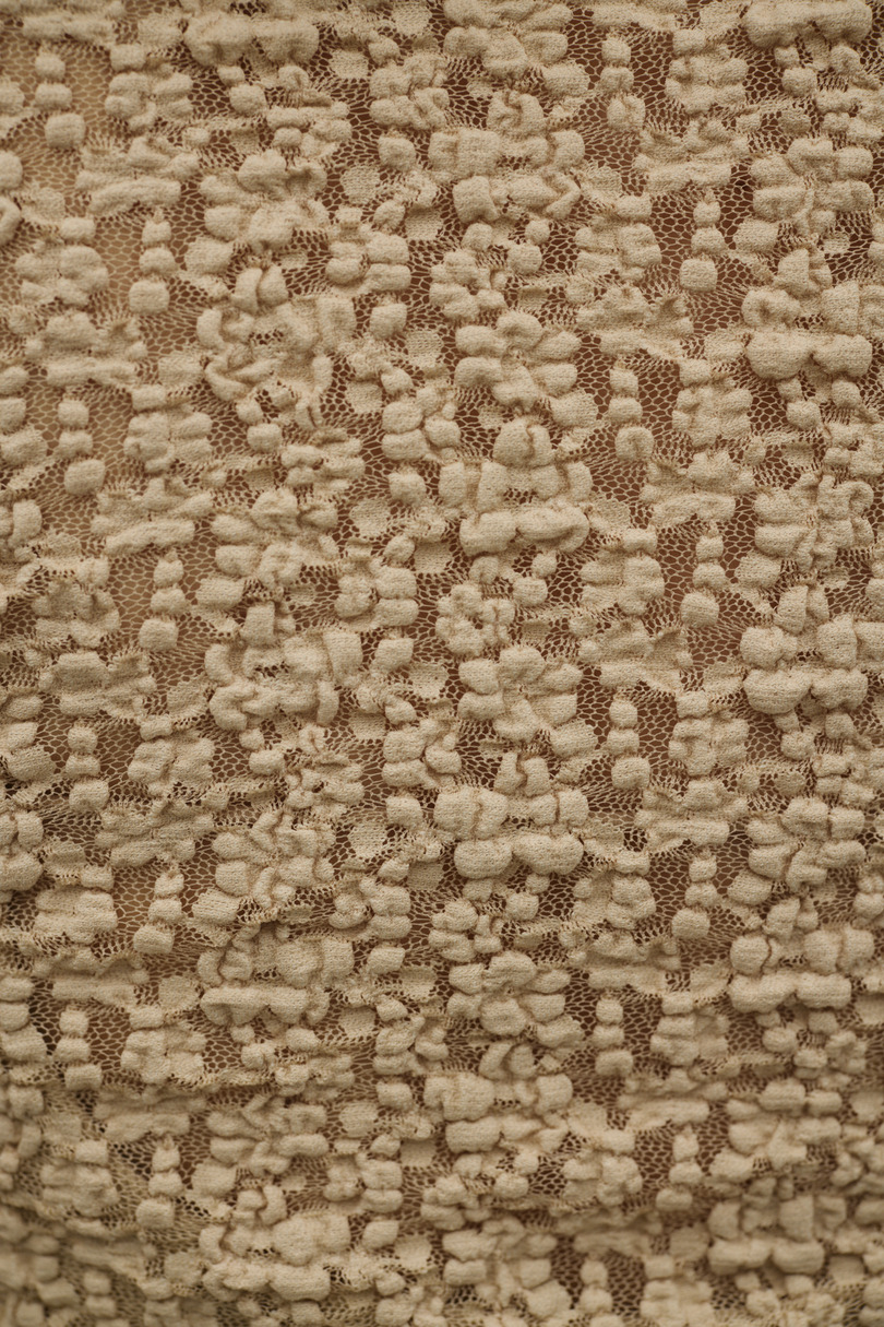 タックショルダーレースカーデ 詳細画像 BEG 10