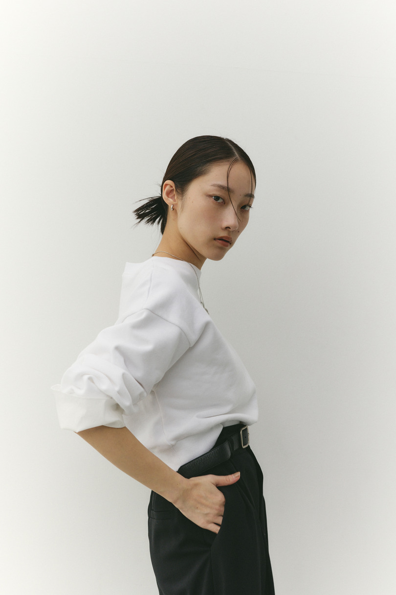 フリルカフスウェットトップ 詳細画像 WHT 7