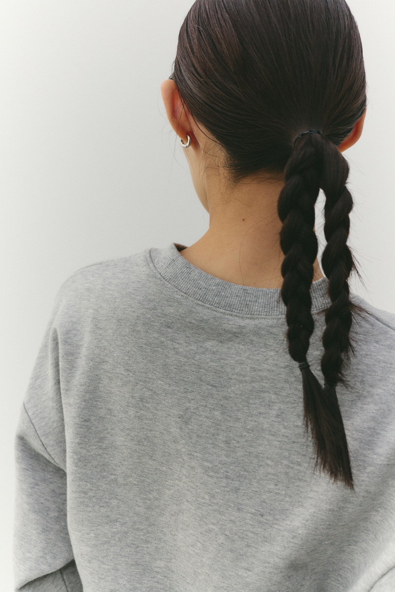 フリルカフスウェットトップ 詳細画像 GRY 8