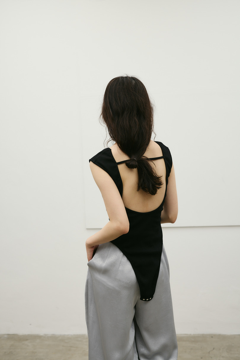 バックオープンボディスーツ 詳細画像 BLK 7