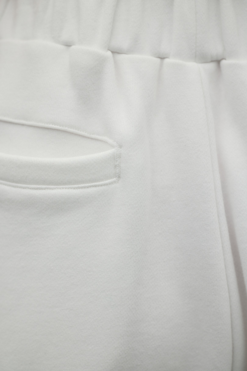 タックバレルスウェットパンツ 詳細画像 WHT 12