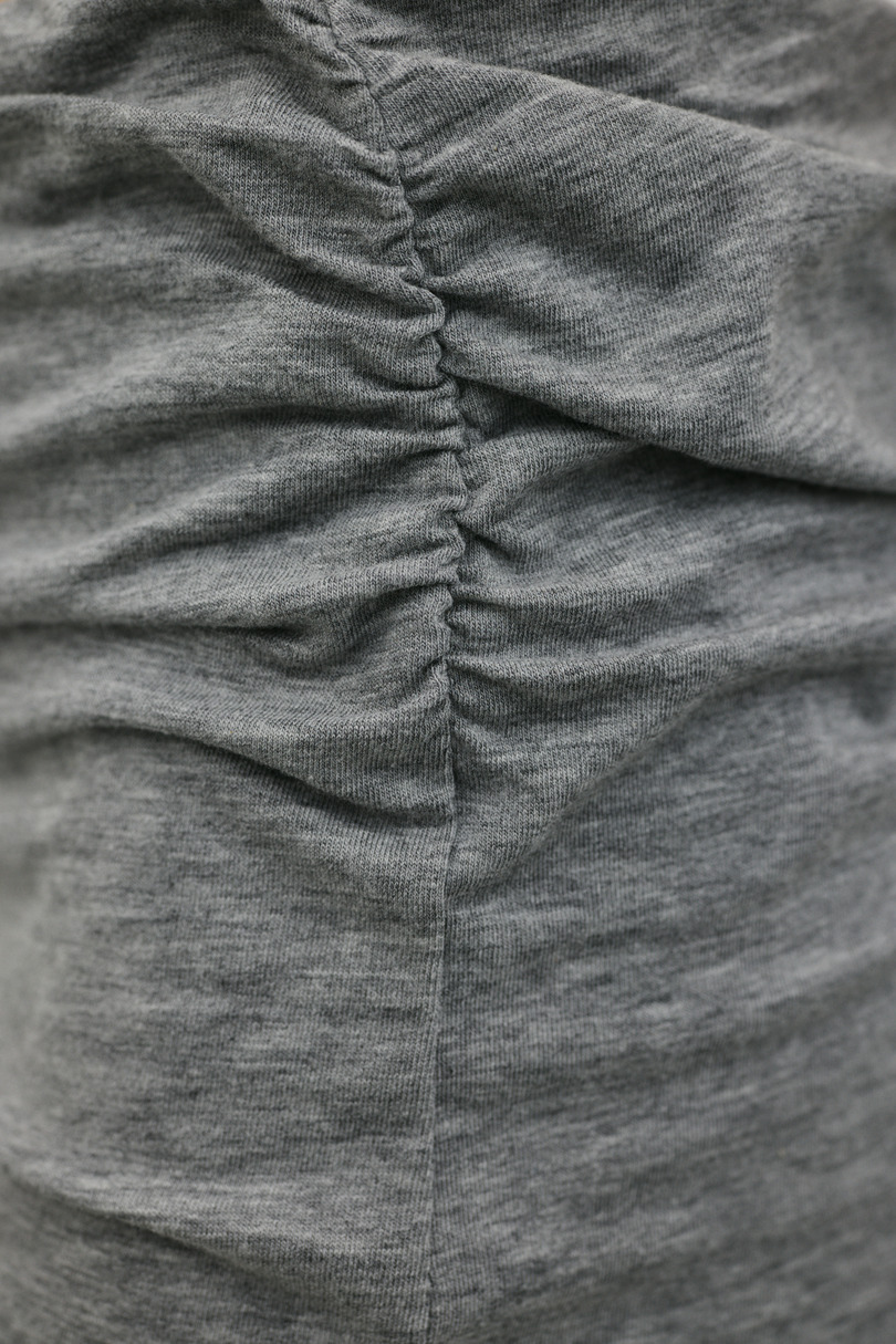 レイヤードカットフレアパンツ 詳細画像 GRY 13