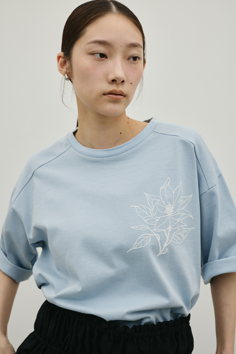 フロッキープリントフラワーT 詳細画像 SAX 3