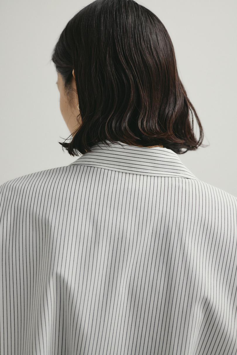 カッティングレイヤードカフスシャツ 詳細画像 柄WHT 8