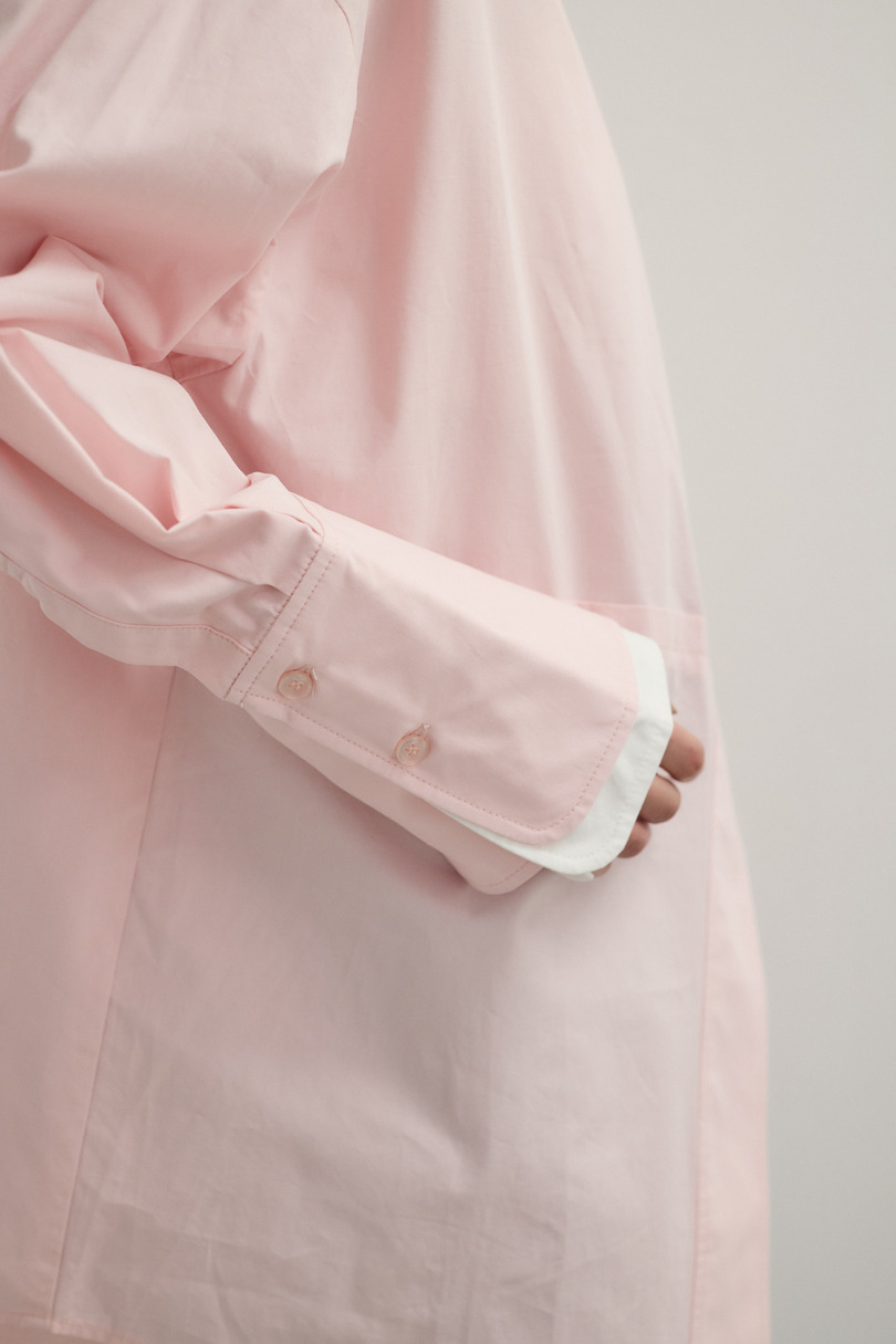 カッティングレイヤードカフスシャツ 詳細画像 PNK 11