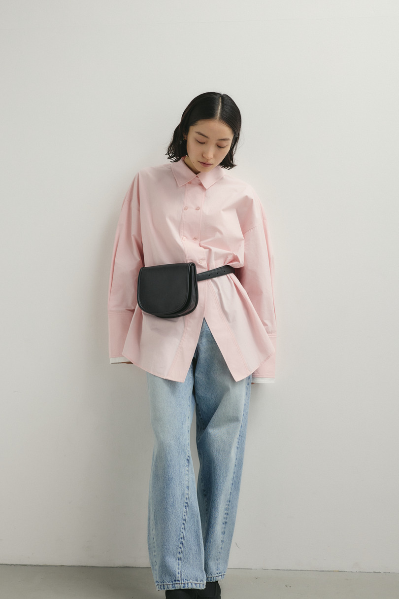 カッティングレイヤードカフスシャツ 詳細画像 PNK 3