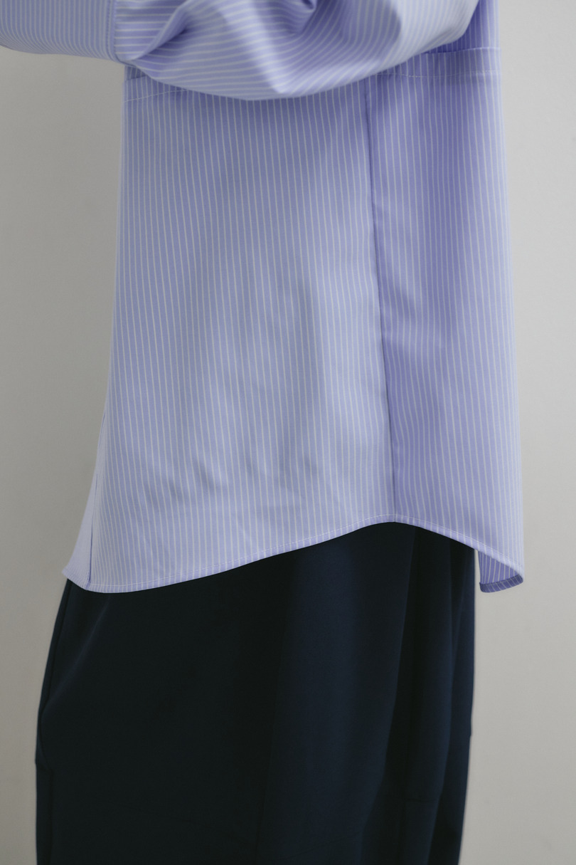 カッティングレイヤードカフスシャツ 詳細画像 柄BLU 9