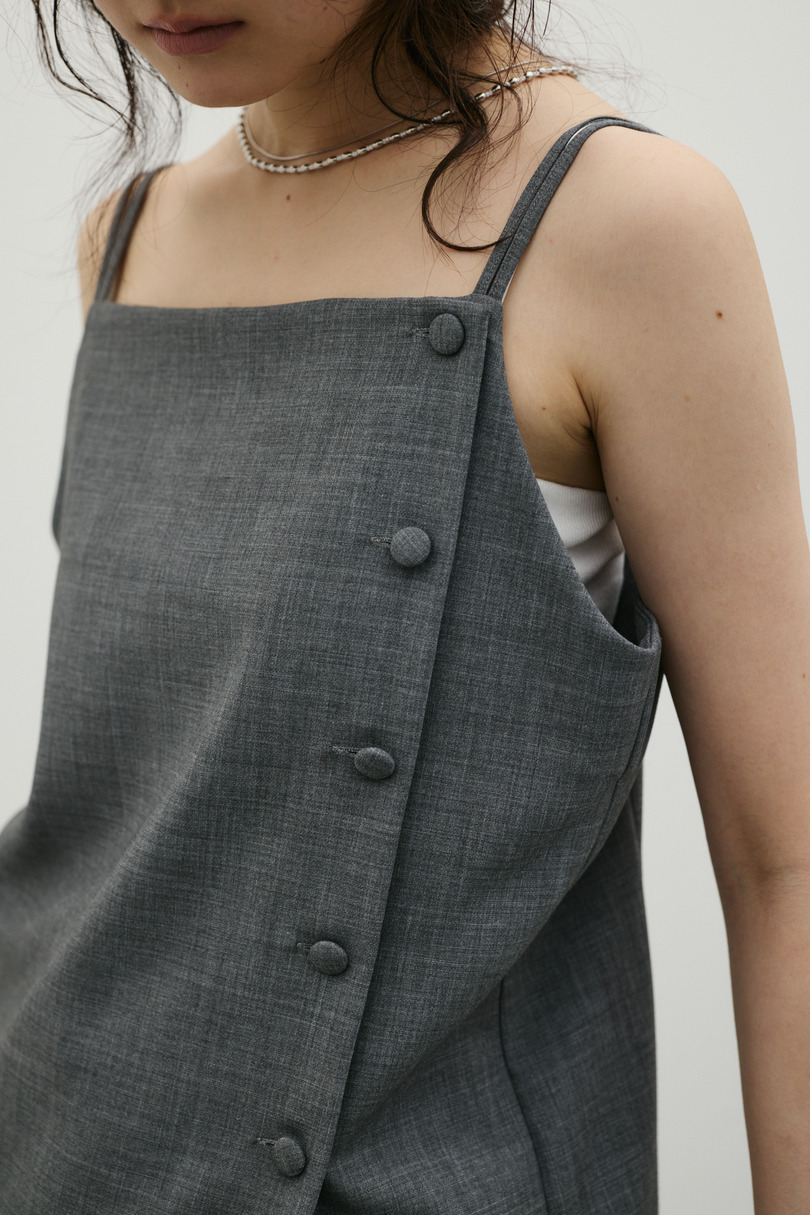 マニッシュボタンベスト 詳細画像 GRY 13