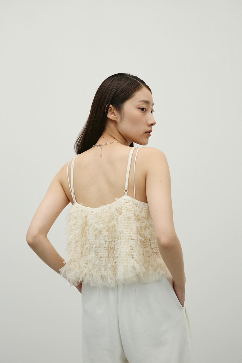 チュールフリルキャミ 詳細画像 IVOY 14