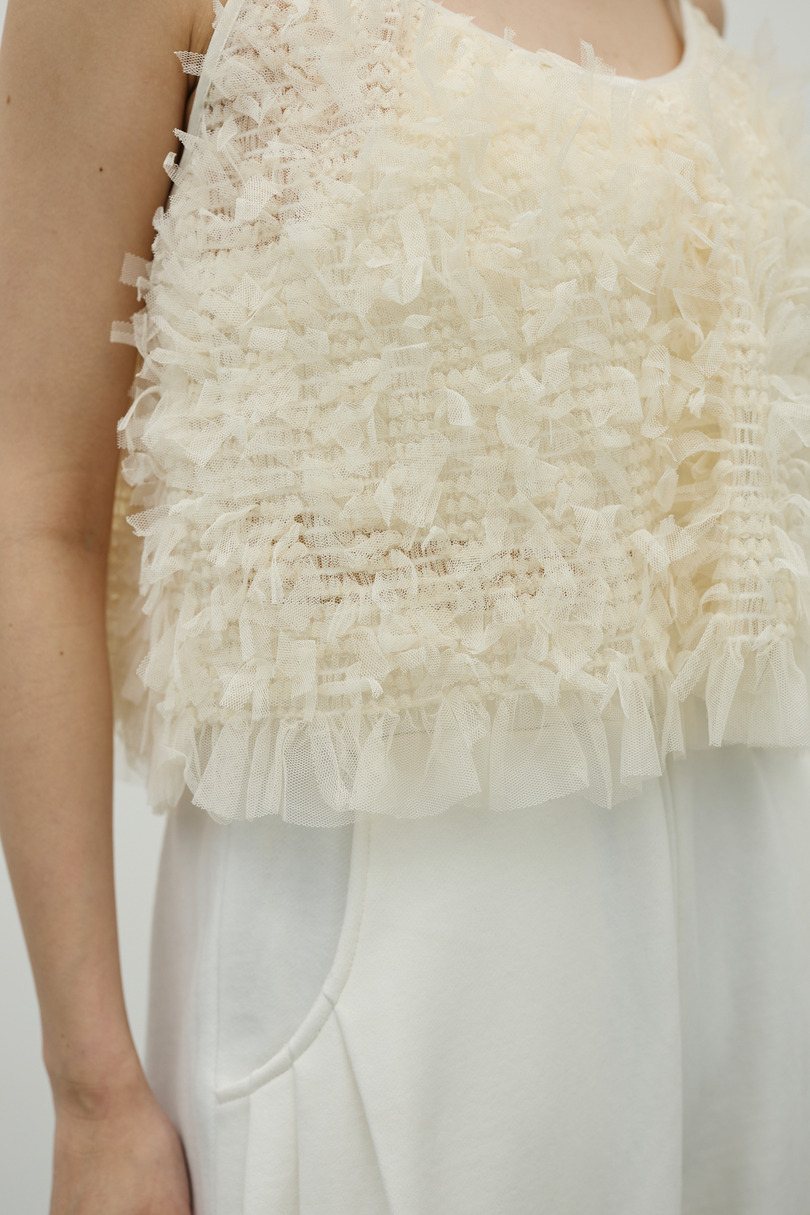 チュールフリルキャミ 詳細画像 IVOY 16