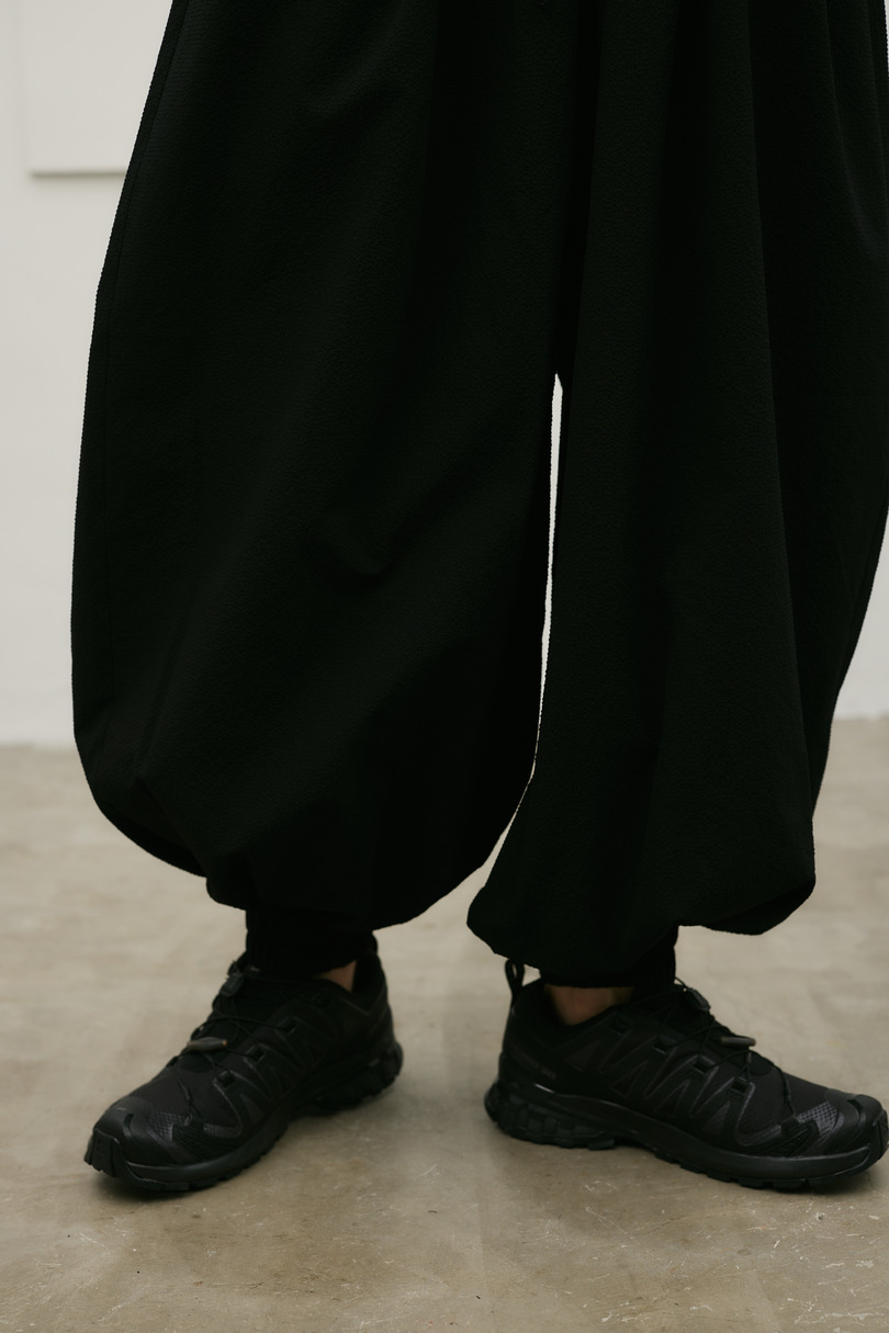 サッカーギャザーバルーンパンツ 詳細画像 BLK 12