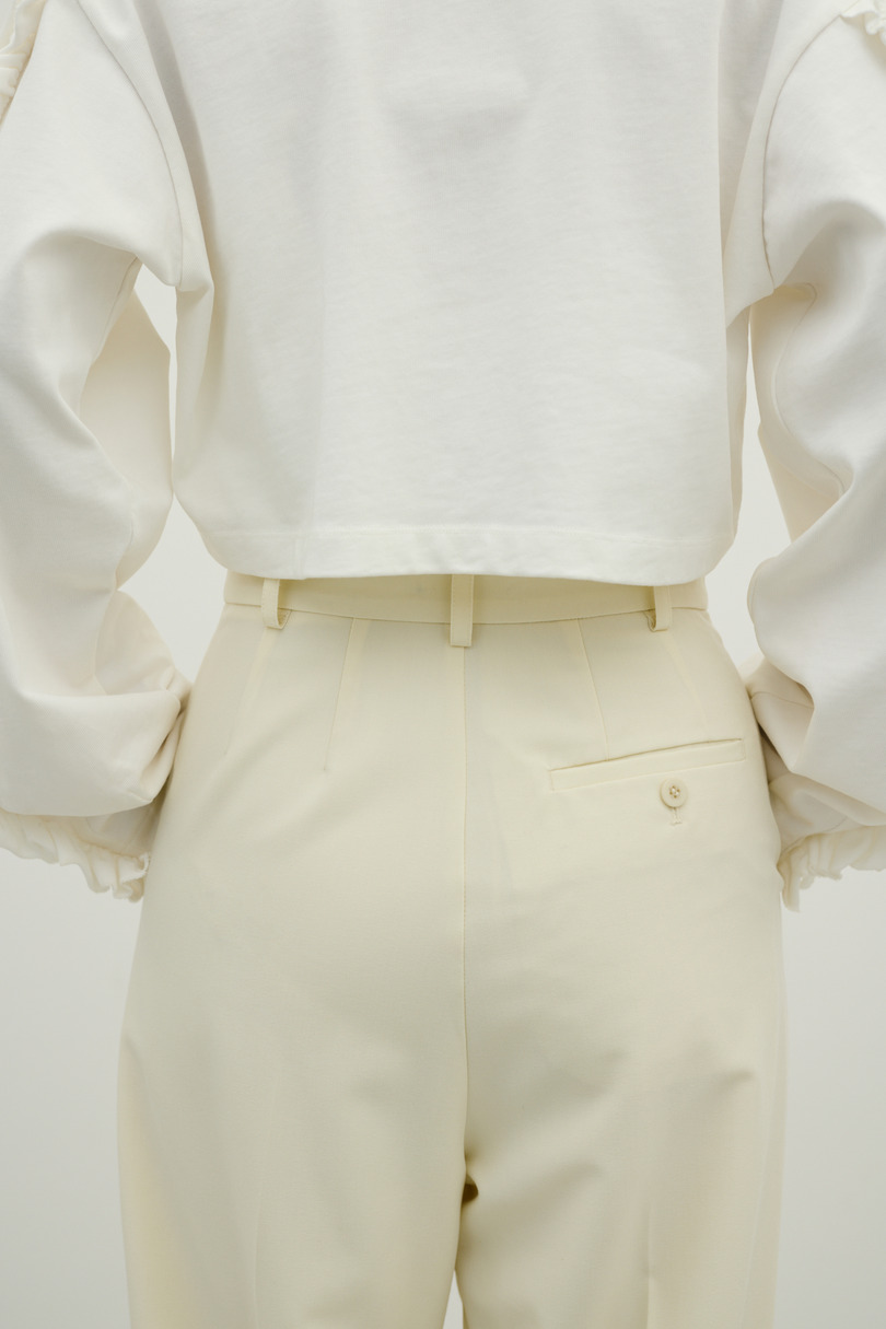 ベーシックツータックパンツ 詳細画像 IVOY 9