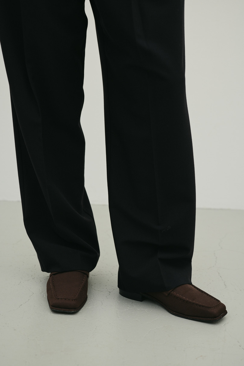 ベーシックツータックパンツ 詳細画像 BLK 7