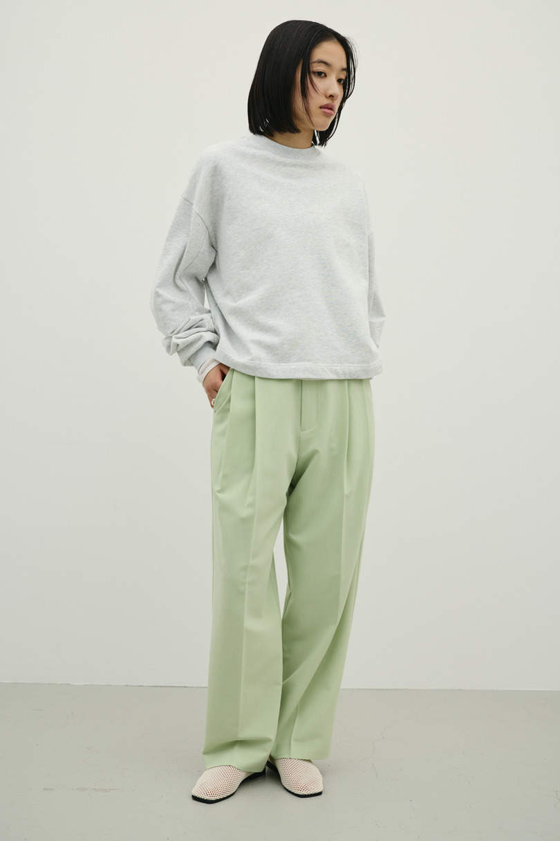 ベーシックツータックパンツ 詳細画像 L/GRN 2