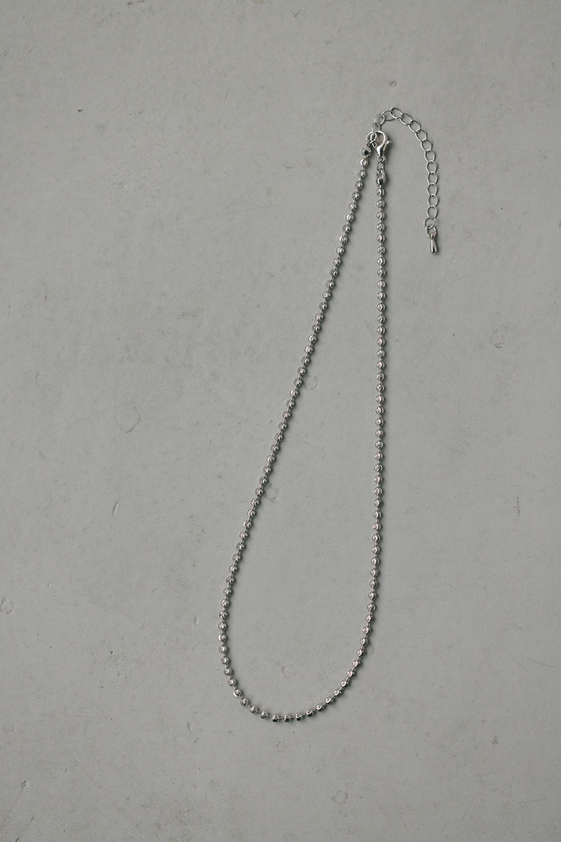 ボールチェーンネックレス 詳細画像 SLV 2