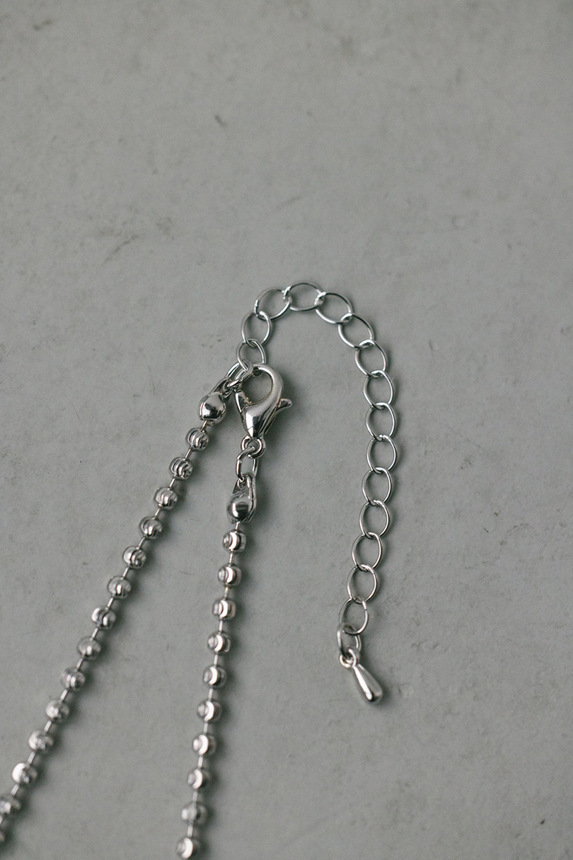 ボールチェーンネックレス 詳細画像 SLV 4