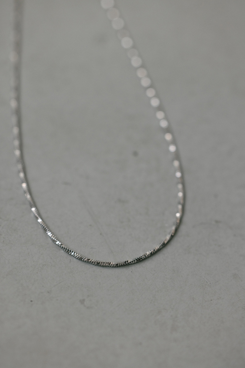 スネイクグリッターネックレス 詳細画像 SLV 5