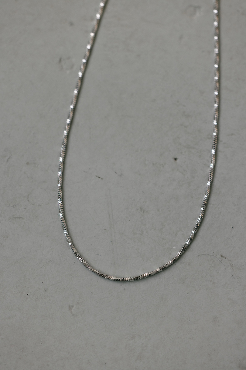 スネイクグリッターネックレス 詳細画像 SLV 6
