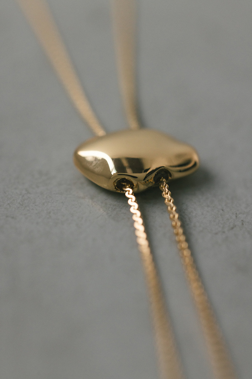 モチーフタイネックレス 詳細画像 GLD 9