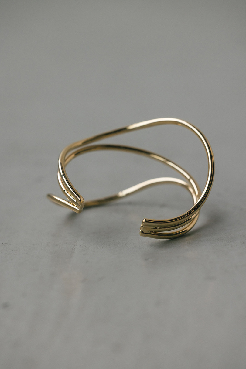 ウェーブバングル 詳細画像 GLD 4