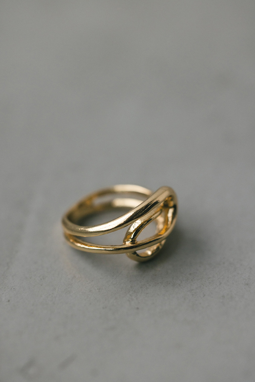 アートラインリング 詳細画像 GLD 2