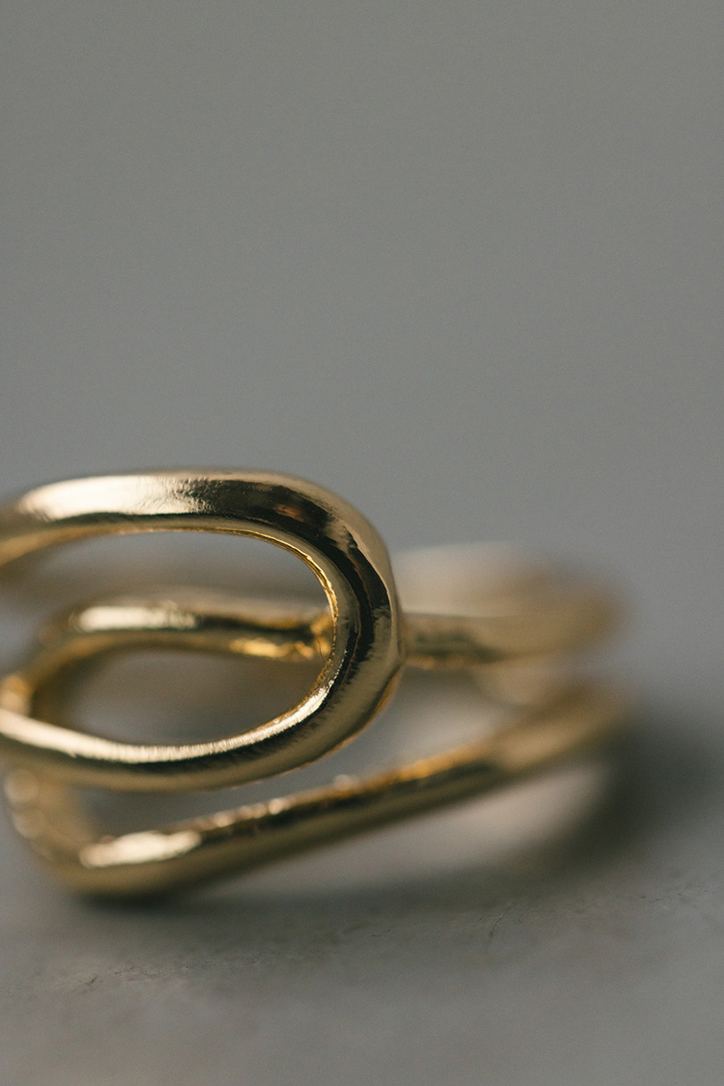 アートラインリング 詳細画像 GLD 5