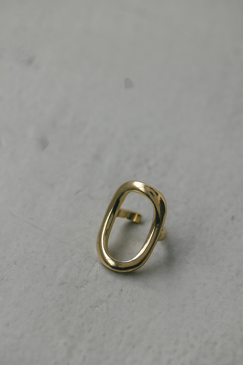 オーバルモチーフリング 詳細画像 GLD 3