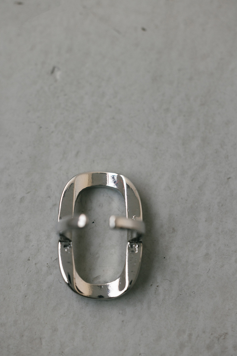 オーバルモチーフリング 詳細画像 SLV 11