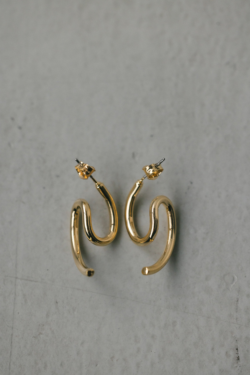 ノットラインピアス 詳細画像 GLD 3