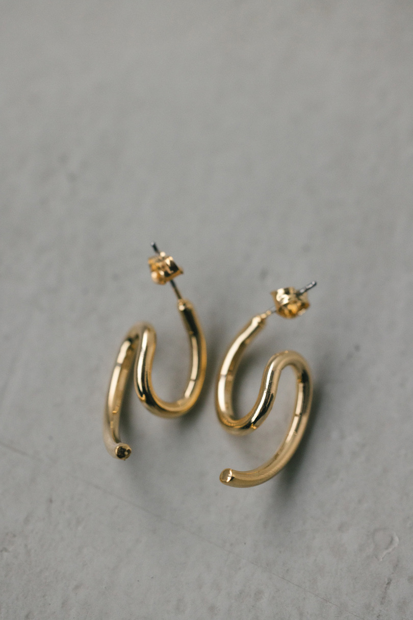 ノットラインピアス 詳細画像 GLD 4