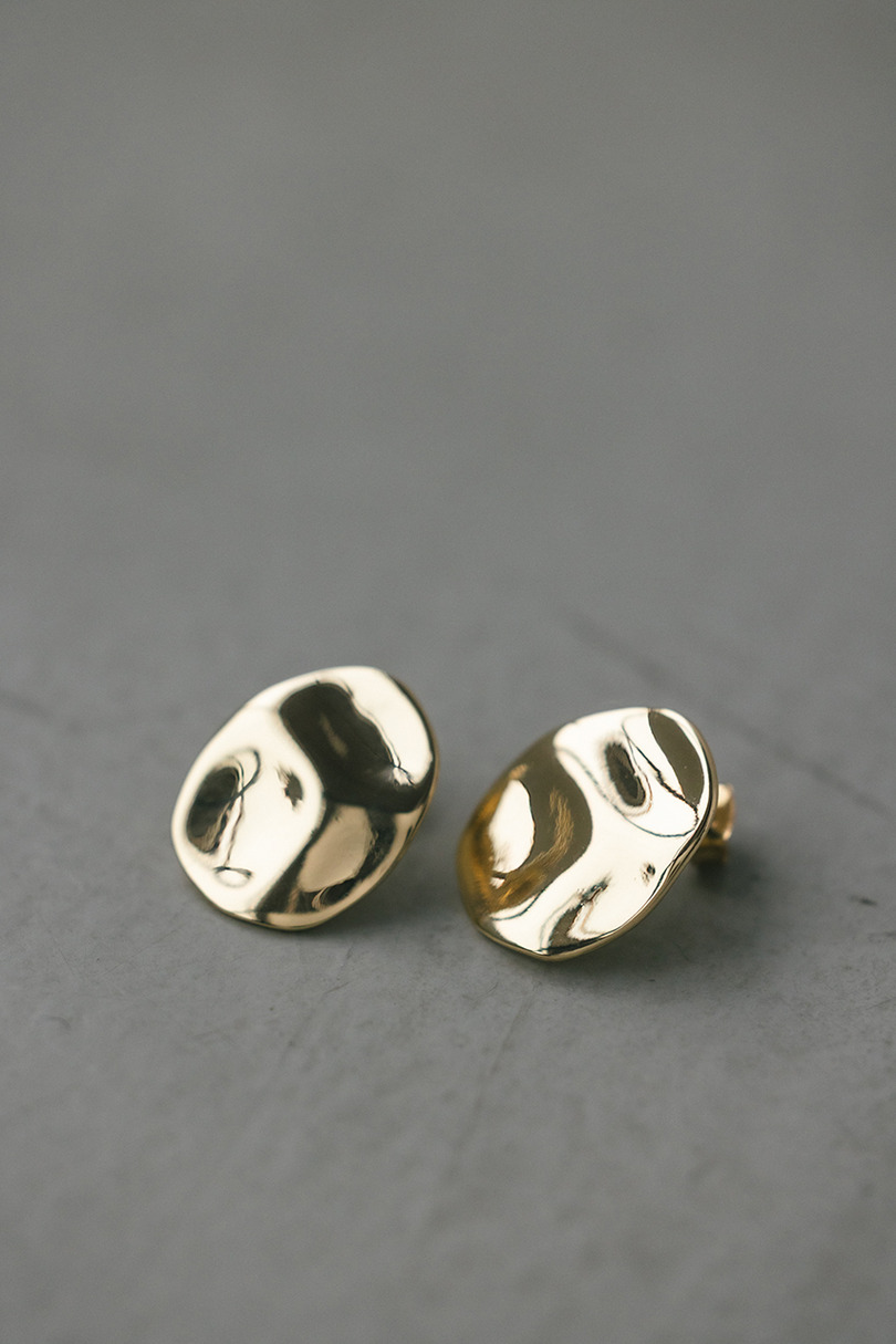 ラバフラットピアス 詳細画像 GLD 4