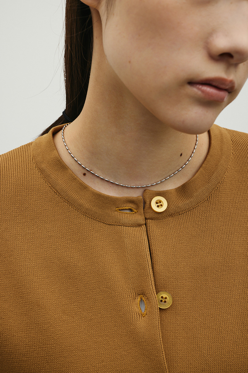 オーバルチェーンネックレス