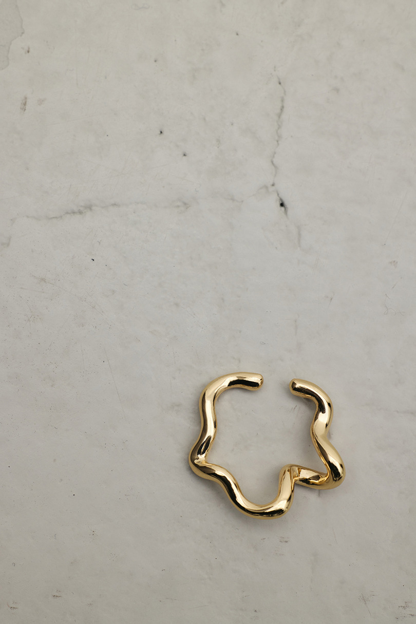 ウェーブラインイヤーカフ 詳細画像 GLD 6
