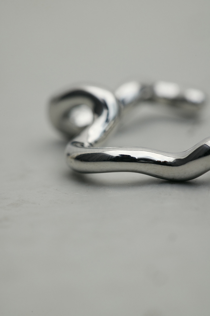 ウェーブラインイヤーカフ 詳細画像 SLV 7