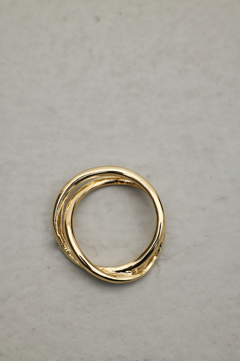 クロスラインリング 詳細画像 GLD 5