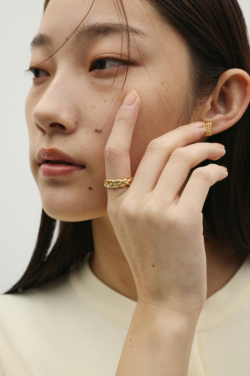 ツイストデザインリング 詳細画像 GLD 3