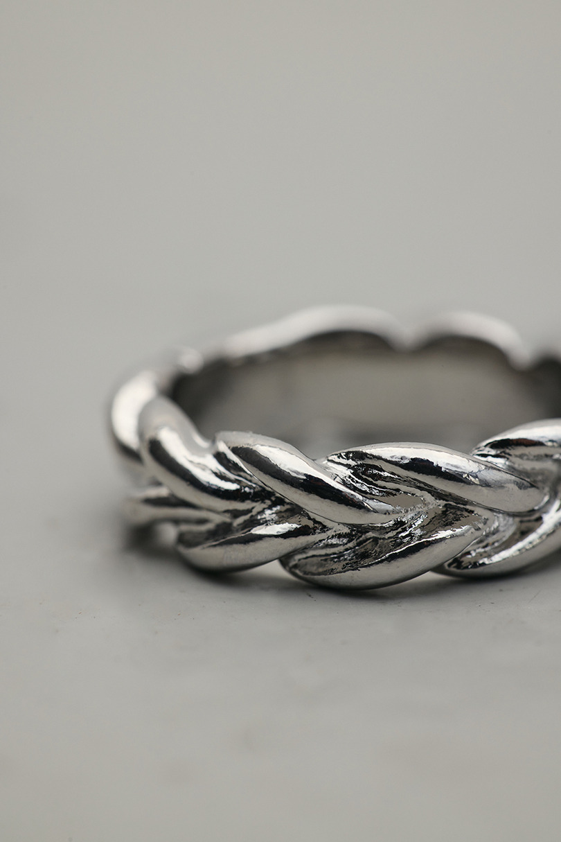 ツイストデザインリング 詳細画像 SLV 10