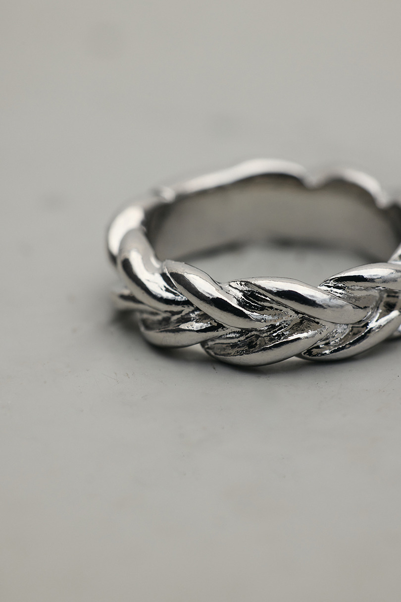 ツイストデザインリング 詳細画像 SLV 8