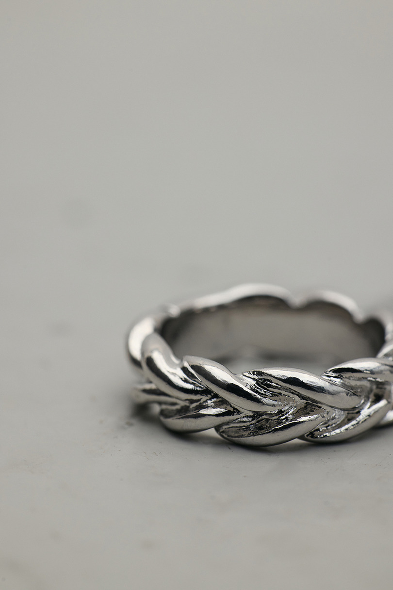 ツイストデザインリング 詳細画像 SLV 9