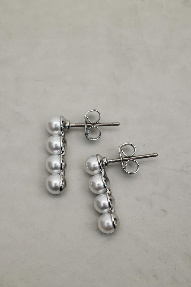 イミテーションパールピアス 詳細画像 SLV 6