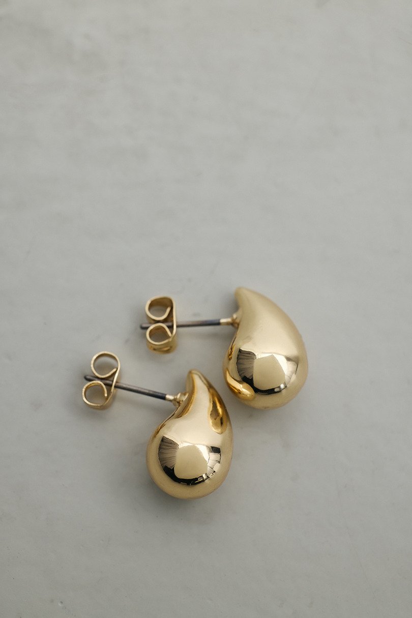 ドロップモチーフピアス 詳細画像 GLD 5